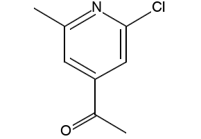 1-(4-CHLORO-6-METHYLPYRIDIN-2-YL)ETHANONE structure, CAS 339586-00-4