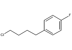 1-(4-CHLOROBUTYL)-4-FLUOROBENZENE structure, CAS 54540-58-8