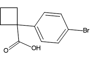 1-(4-ETHOXYPHENYL)CYCLOBUTANECARBOXYLIC ACID structure, CAS 72370-82-2