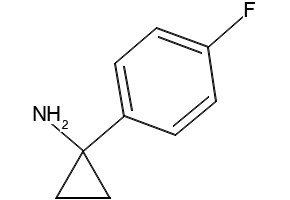 1-(4-FLUOROPHENYL)CYCLOPROPANAMINE structure, CAS 474709-83-6