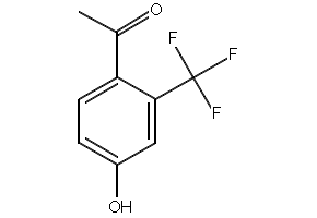 1-(4-HYDROXY-2-(TRIFLUOROMETHYL)PHENYL)ETHANONE structure, CAS 220227-53-2