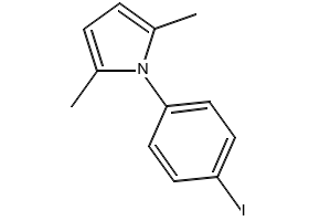 1-(4-IODOPHENYL)-2,5-DIMETHYL-1H-PYRROLE structure, CAS 288608-09-3