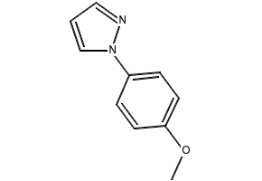 1-(4-METHOXYPHENYL)-1H-PYRAZOLE structure, CAS 35715-67-4