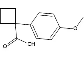 1-(4-METHOXYPHENYL)CYCLOBUTANECARBOXYLIC ACID structure, CAS 50921-37-4