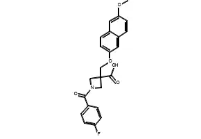 1-(4-NITROPHENYL)AZETIDINE-3-CARBOXYLIC ACID structure, CAS 887595-98-4