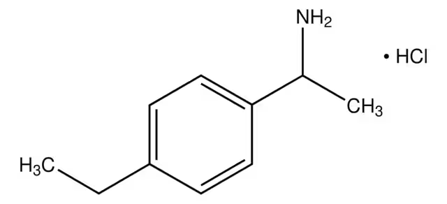 1-(4-PENTYLPHENYL)ETHANAMINE HYDROCHLORIDE structure, CAS 175136-44-4