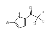 1-(5-BROMO-1H-PYRROL-2-YL)-2,2,2-TRICHLOROETHANONE structure, CAS 951883-97-9