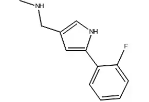 1-(5-BROMO-2-FLUOROPHENYL)-N-METHYLMETHANAMINE structure, CAS 188723-97-9