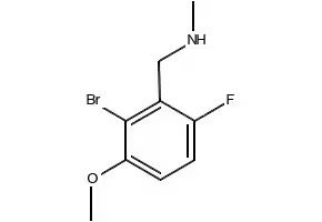 1-(5-BROMO-2-METHOXYPHENYL)-N-METHYLMETHANAMINE structure, CAS 137469-70-6