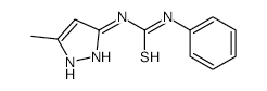 1-(5-METHYL-1H-PYRAZOL-3-YL)-3-PHENYLTHIOUREA structure, CAS 955554-99-1
