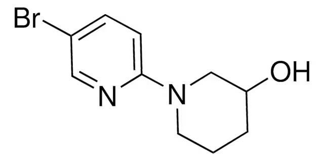 1-(5-NITROPYRIDIN-2-YL)PIPERIDIN-3-OL structure, CAS 88374-36-1