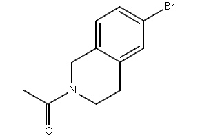 1-(6-BROMO-3,4-DIHYDRO-1H-ISOQUINOLIN-2-YL)-2,2,2-TRIFLUOROETHANONE structure, CAS 252331-63-8