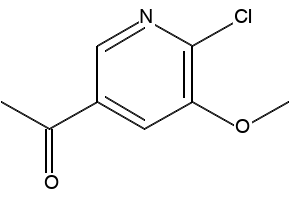 1-(6-CHLORO-5-NITROPYRIDIN-3-YL)ETHANONE structure, CAS 127356-40-5