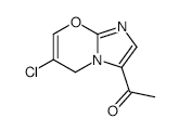 1-(6-CHLORO-5H-IMIDAZO[2,1-B][1,3]OXAZIN-3-YL)ETHANONE structure, CAS 30493-40-4