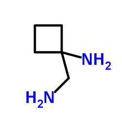 1-(AMINOMETHYL)CYCLOBUTANAMINE structure, CAS 780747-61-7
