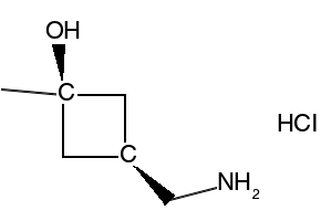 1-(AMINOMETHYL)CYCLOBUTANOL HYDROCHLORIDE structure, CAS 911060-81-6