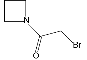 1-(AZETIDIN-1-YL)-2-BROMOETHANONE structure, CAS 885267-00-5