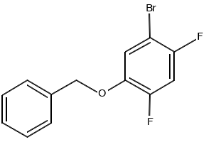 1-(BENZYLOXY)-2,4-DIBROMOBENZENE structure, CAS 856380-98-8