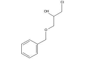 1-(BENZYLOXY)-3-CHLOROPROPAN-2-OL structure, CAS 13991-52-1