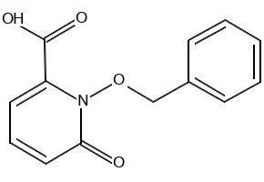 1-(BENZYLOXY)-6-OXO-1,6-DIHYDROPYRIDINE-2-CARBOXYLIC ACID structure, CAS 210366-15-7