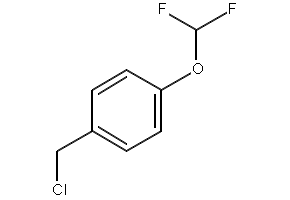 1-(CHLOROMETHYL)-2-(DIFLUOROMETHOXY)BENZENE structure, CAS 42145-50-6