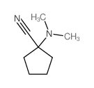 1-(DIMETHYLAMINO)CYCLOPENTANECARBONITRILE structure, CAS 22912-31-8