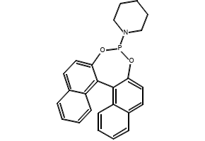 1-(DINAPHTHO[2,1-D:1',2'-F][1,3,2]DIOXAPHOSPHEPIN-4-YL)PIPERIDINE structure, CAS 284472-79-3