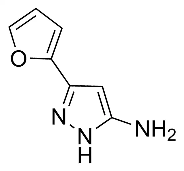 1-(FURAN-2-YLMETHYL)-1H-PYRAZOL-5-AMINE structure, CAS 3528-56-1
