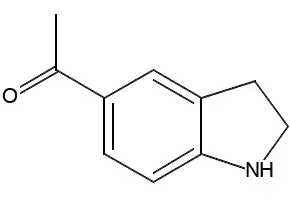 1-(INDOLIN-5-YL)ETHANONE structure, CAS 16078-34-5