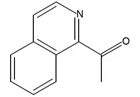 1-(ISOQUINOLIN-1-YL)ETHANONE structure, CAS 58022-21-2