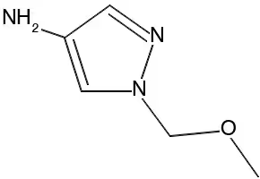 1-(METHOXYMETHYL)-1H-PYRAZOL-4-AMINE structure, CAS 1001500-80-6