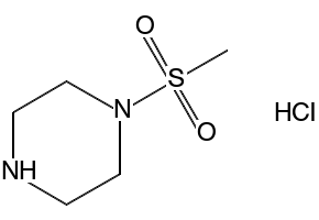 1-(METHYLSULFONYL)PIPERAZINE structure, CAS 161357-89-7