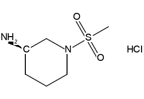 1-(METHYLSULFONYL)PIPERIDINE-3-CARBOHYDRAZIDE structure, CAS 832741-28-3