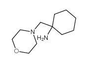 1-(MORPHOLINOMETHYL)CYCLOHEXANAMINE structure, CAS 883545-37-7