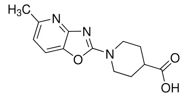 1-(OXAZOLO[4,5-B]PYRIDIN-2-YL)PIPERIDINE-4-CARBOXYLIC ACID structure, CAS 936074-71-4