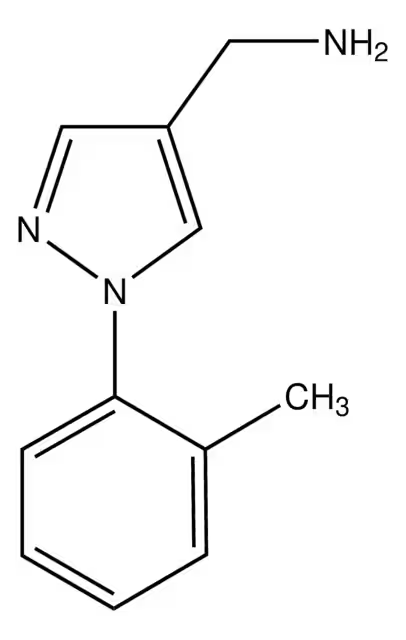 1-(PHENYLMETHYL)-1H-PYRAZOLE-4-METHANAMINE structure, CAS 936940-11-3