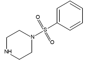 1-(PHENYLSULFONYL)PIPERAZINE structure, CAS 14172-55-5