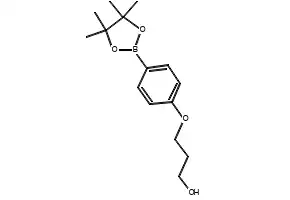 1-(PIPERIDIN-1-YL)-3-(4-(4,4,5,5-TETRAMETHYL-1,3,2-DIOXABOROLAN-2-YL)PHENOXY)PROPAN-2-OL structure, CAS 957061-08-4