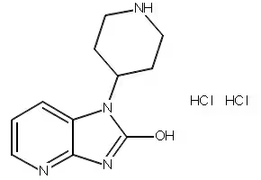 1-(PIPERIDIN-4-YL)-1H-IMIDAZO[4,5-B]PYRIDIN-2(3H)-ONE structure, CAS 185961-99-3