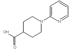 1-(PYRIDIN-2-YL)PIPERIDINE-4-CARBOXYLIC ACID structure, CAS 685827-70-7