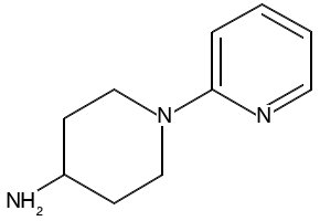 1-(PYRIDIN-2-YLMETHYL)PIPERIDIN-4-AMINE TRIHYDROCHLORIDE structure, CAS 160357-91-5