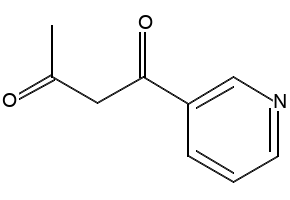 1-(PYRIDIN-3-YL)BUTANE-1,3-DIONE structure, CAS 3594-37-4