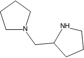 1-(PYRROLIDIN-2-YLMETHYL)PYRROLIDINE structure, CAS 195311-28-5