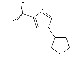 1-(PYRROLIDIN-3-YL)-1H-IMIDAZOLE structure, CAS 64074-20-0