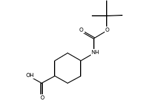 1-(T-BUTYLOXYCARBONYLAMINO)CYCLOHEXYL-4-CARBOXYLIC ACID structure, CAS 130309-46-5