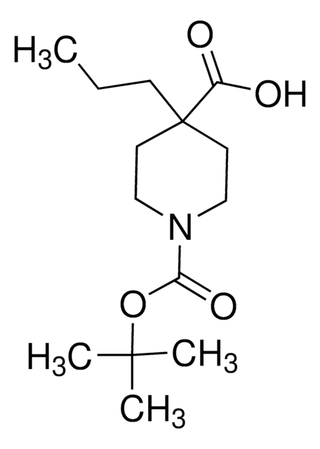 1-(TERT-BUTOXYCARBONYL)-4-CYCLOHEXYLPIPERIDINE-4-CARBOXYLIC ACID structure, CAS 273378-16-8