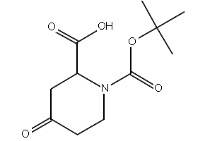 1-(TERT-BUTOXYCARBONYL)-4-ISOPROPYLPIPERIDINE-2-CARBOXYLIC ACID structure, CAS 1255664-97-1