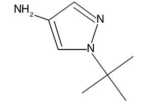1-(TERT-BUTYL)-1H-PYRAZOL-4-AMINE structure, CAS 97421-13-1
