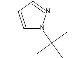 1-(TERT-BUTYL)-1H-PYRAZOLE structure, CAS 15754-60-6