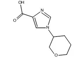 1-(TETRAHYDRO-2H-PYRAN-4-YL)PIPERIDINE-3-CARBOXYLIC ACID HYDROCHLORIDE structure, CAS 1158698-78-2